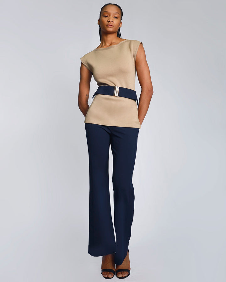 Maison Marie Saint Pierre | Pants | ELIZ | Navy