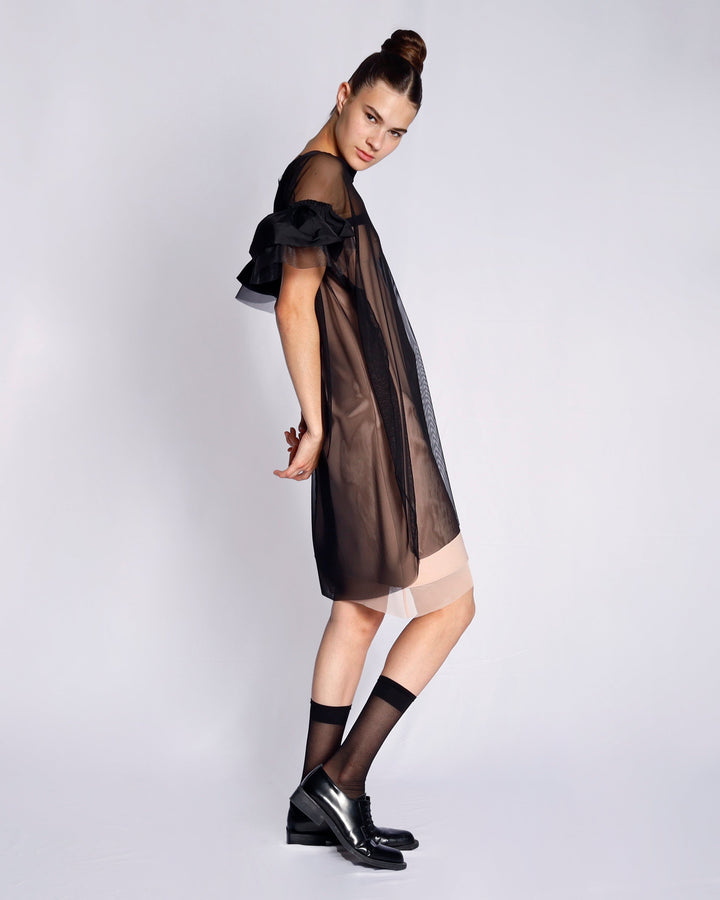 Maison Marie Saint Pierre | Dress | EBER | Black | Blossom