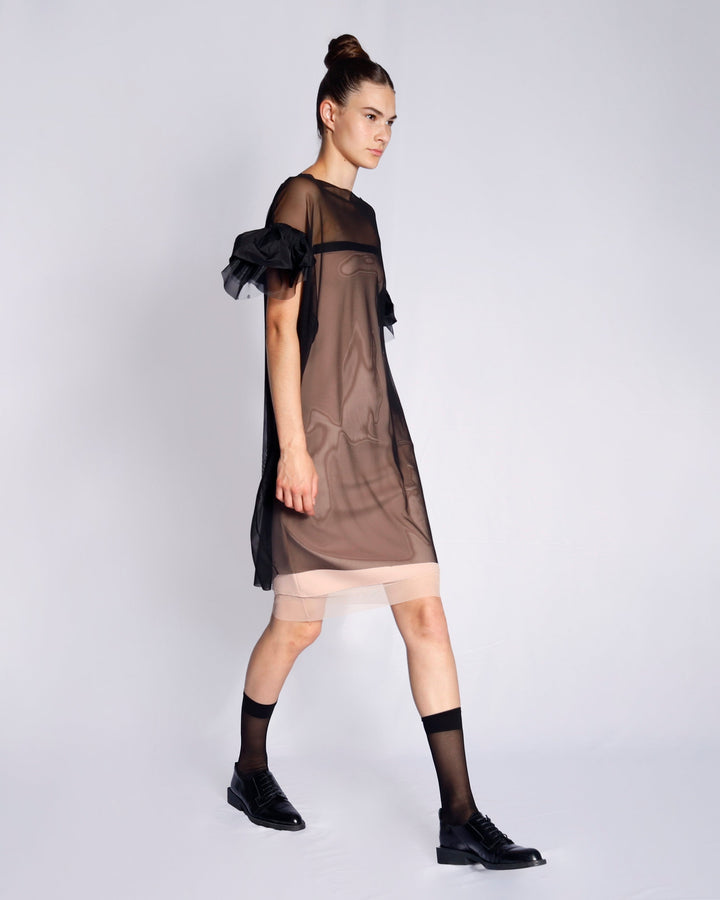 Maison Marie Saint Pierre | Dress | EBER | Black | Blossom