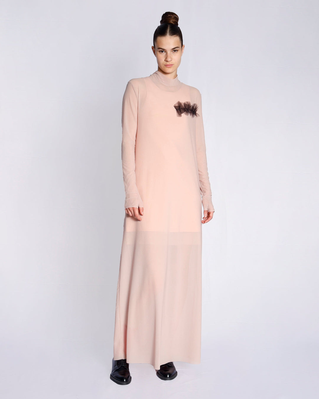 Maison Marie Saint Pierre | Dress | ENALINE | Blossom | Black | Nectar