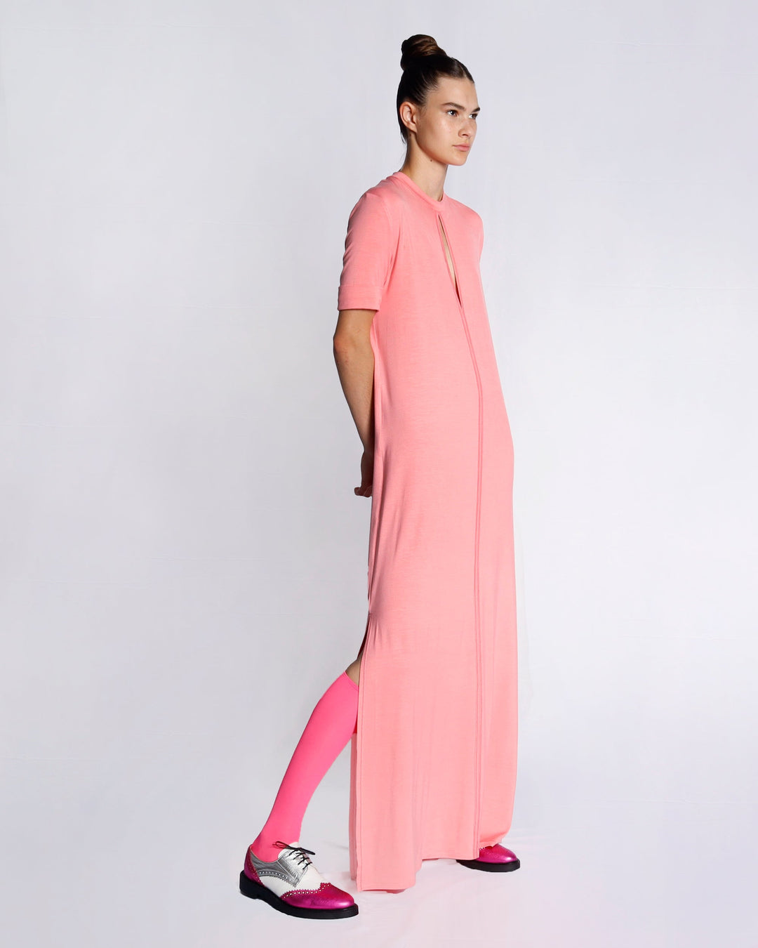 Maison Marie Saint Pierre | Dress | EDITH | Pink | Red