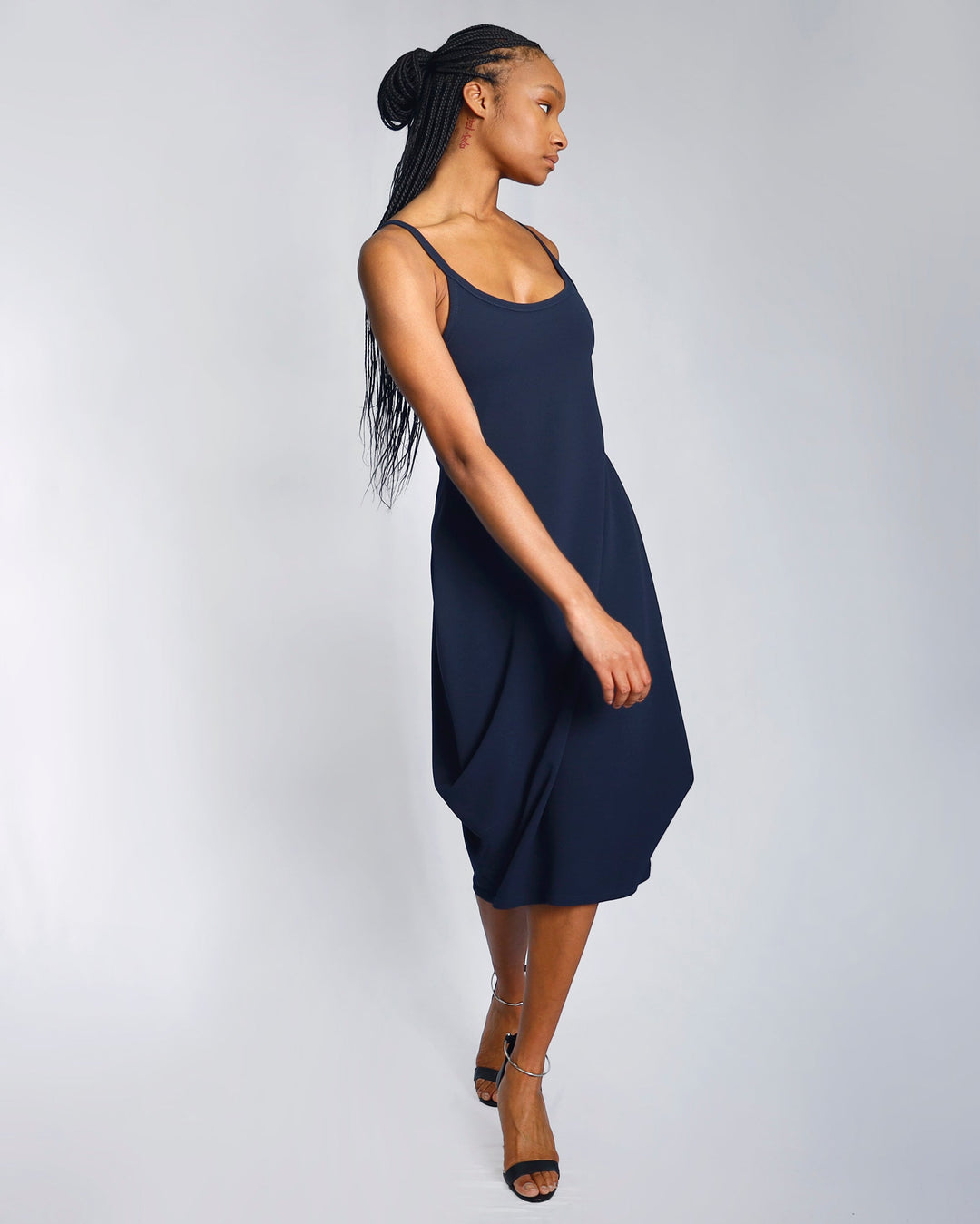 Maison Marie Saint Pierre | Dress | EAMON | Navy