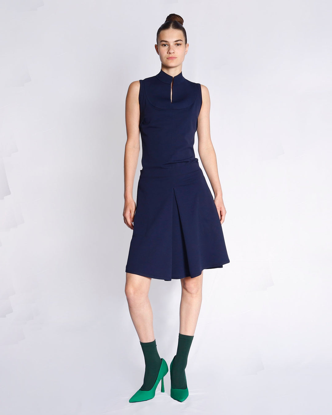 Maison Marie Saint Pierre | Skirt | ESPREE | Navy