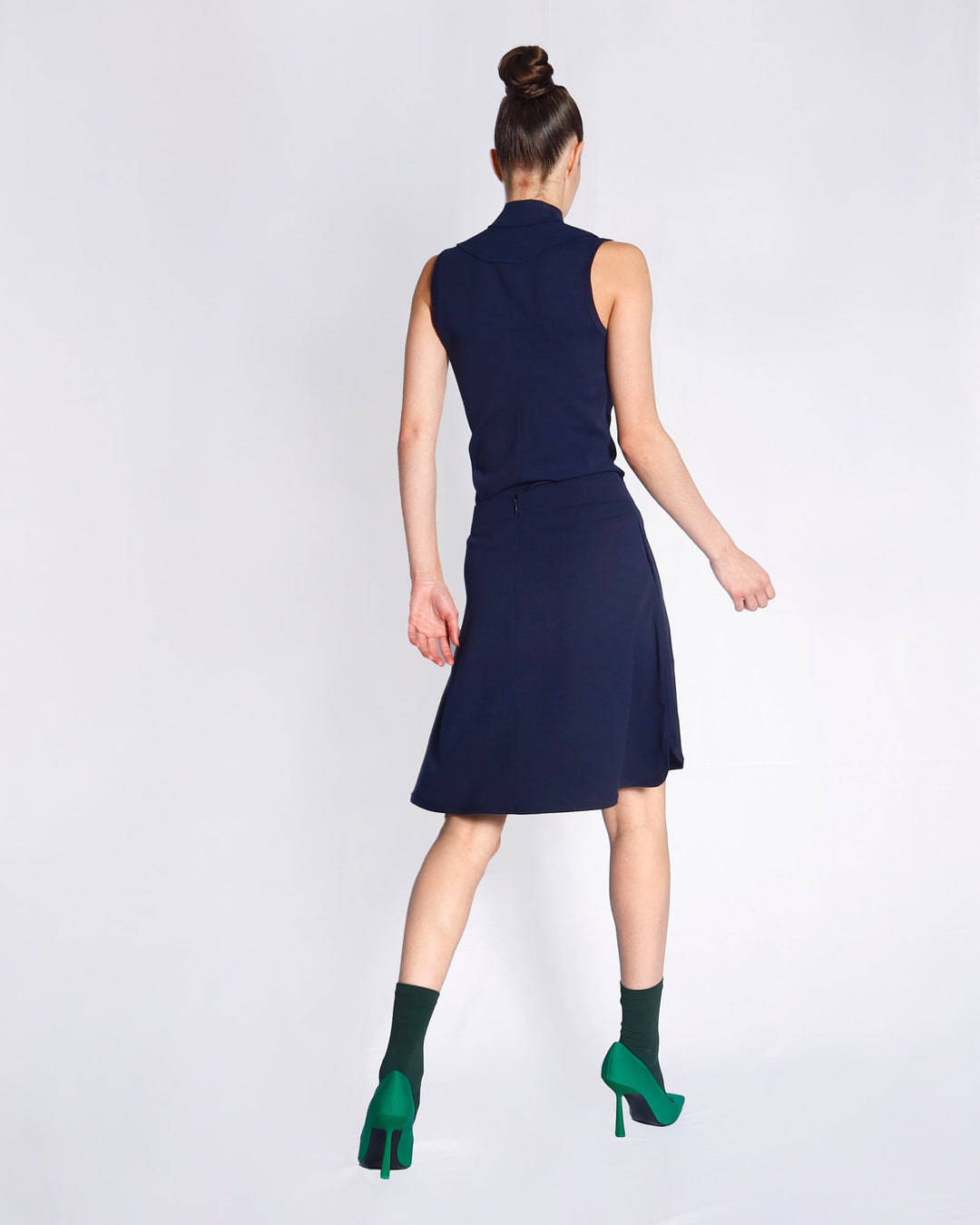 Maison Marie Saint Pierre | Skirt | ESPREE | Navy