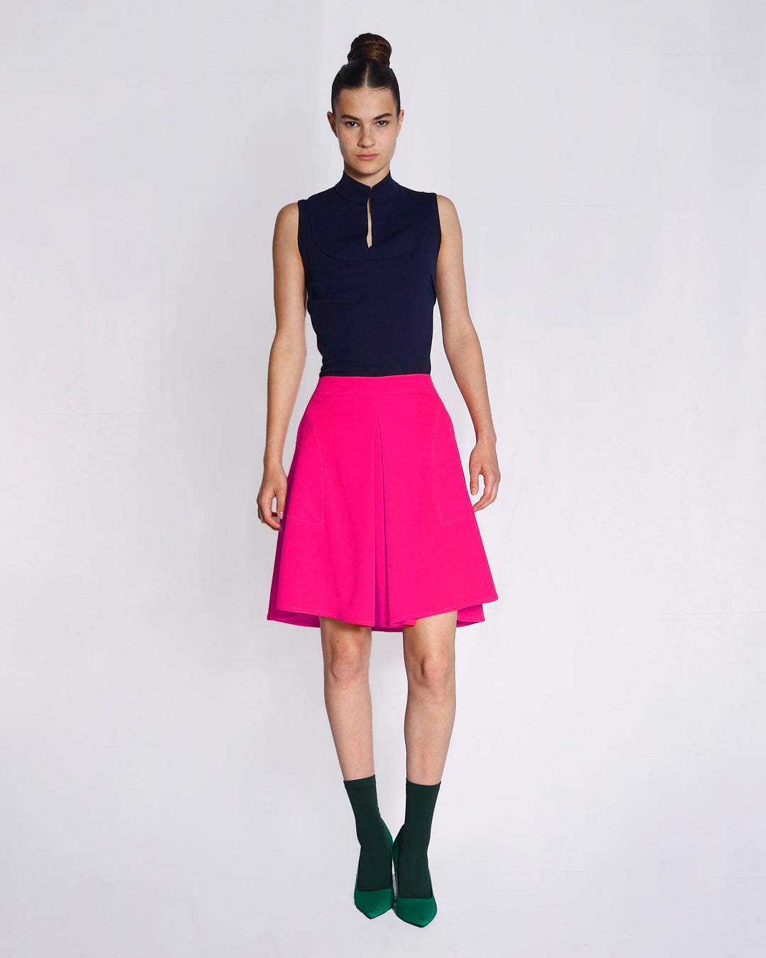 Maison Marie Saint Pierre | Skirt | ESPREE | Pink Fluo