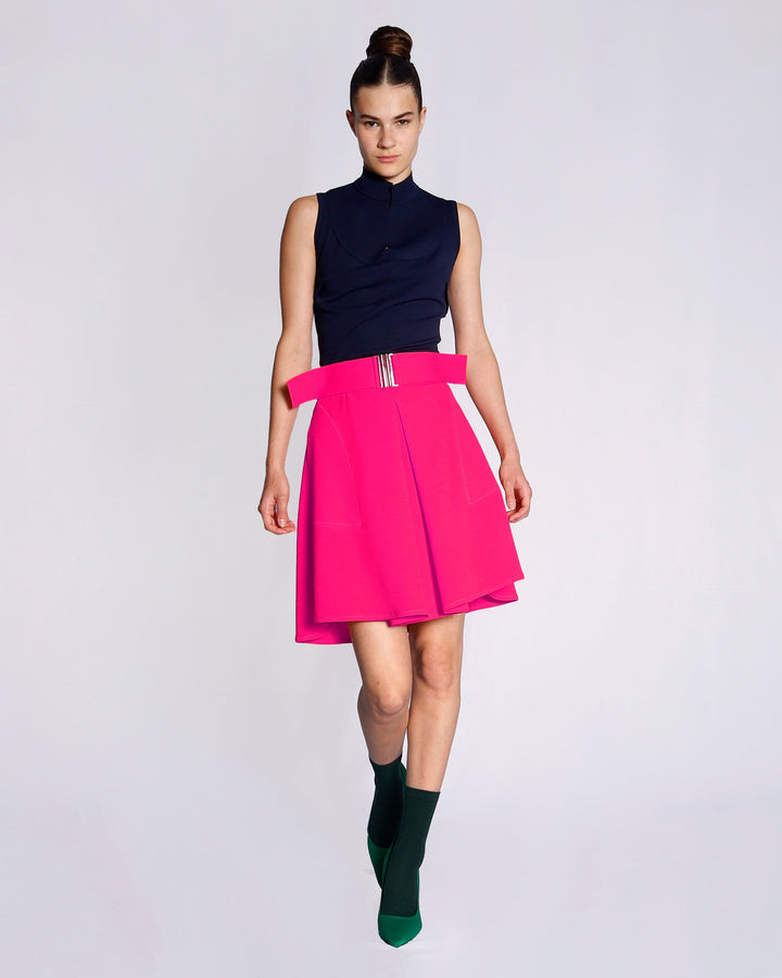 Maison Marie Saint Pierre | Skirt | ESPREE | Pink Fluo