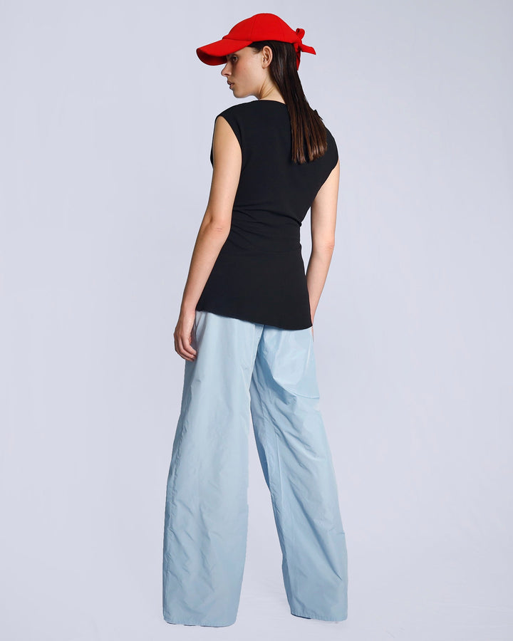 Maison Marie Saint Pierre | Tops | KHADIJA | Black | Light Blue