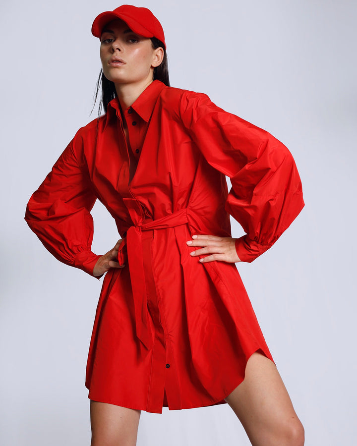 Maison Marie Saint Pierre | Dress | KATRINA | Red | Hat | KATHEL | Red