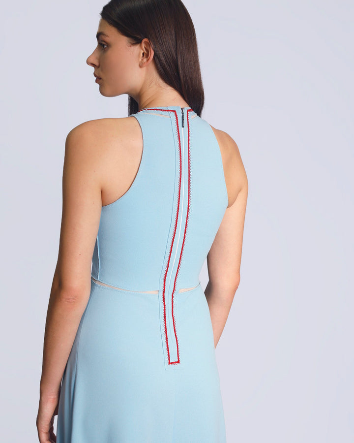 Maison Marie Saint Pierre  Dress | KINGWOOD | Light Blue