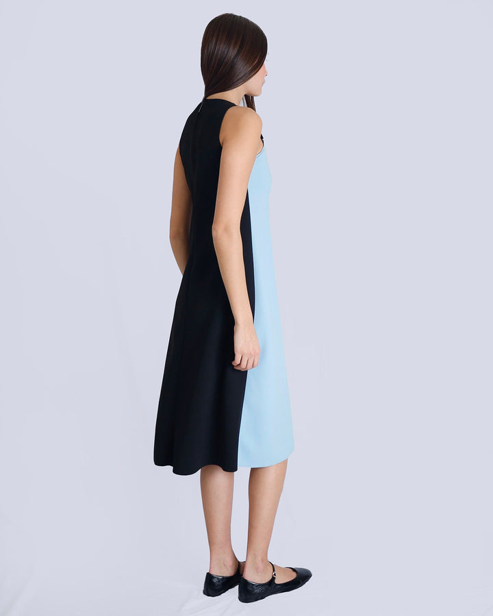 Maison Marie Saint Pierre | Dress | KAELA | Red | Black | Light Blue