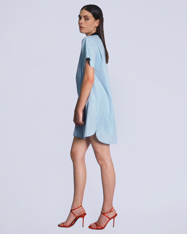 Maison Marie Saint Pierre | Dress | KATIBA | Light Blue | Black