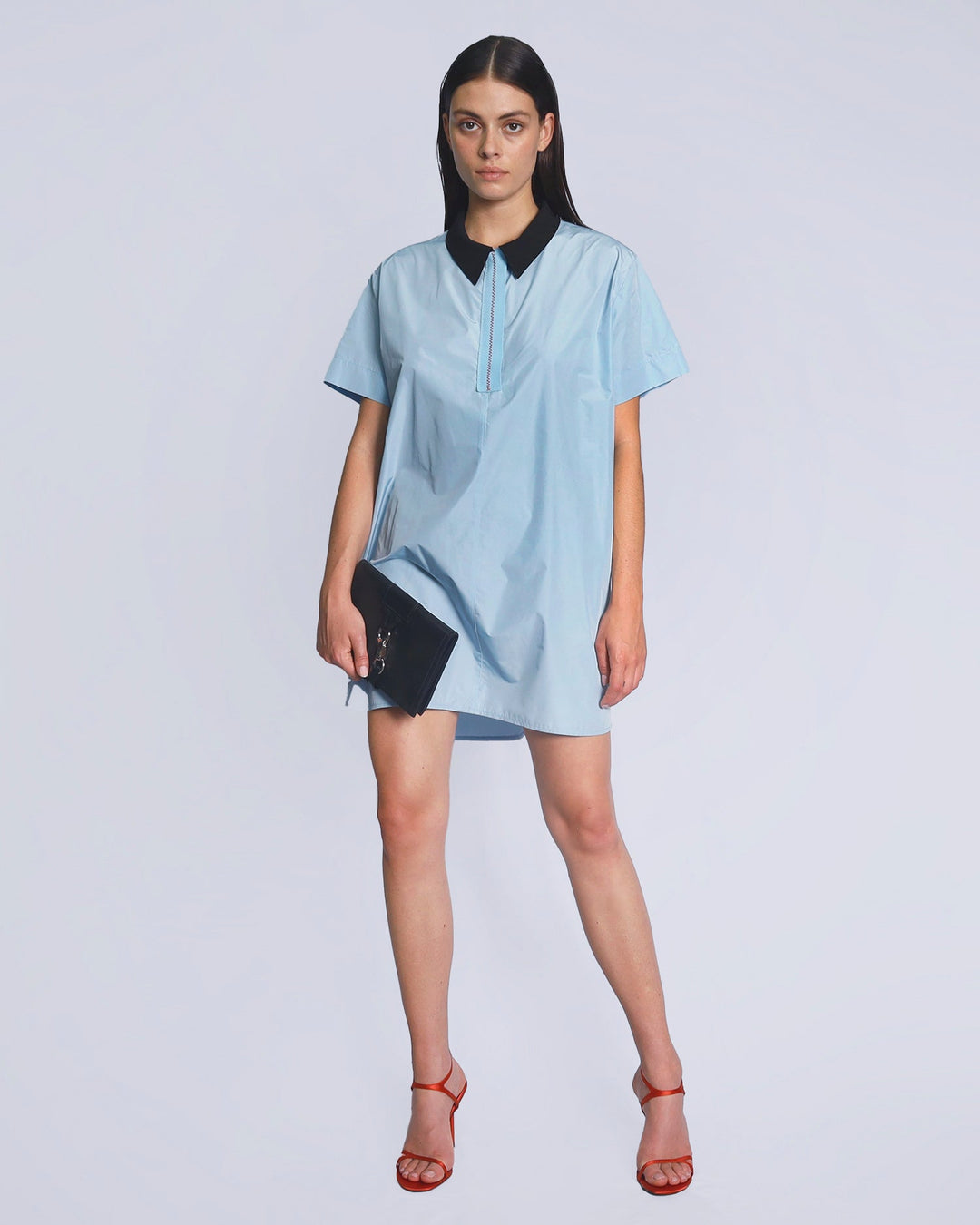 Maison Marie Saint Pierre | Dress | KATIBA | Light Blue | Black