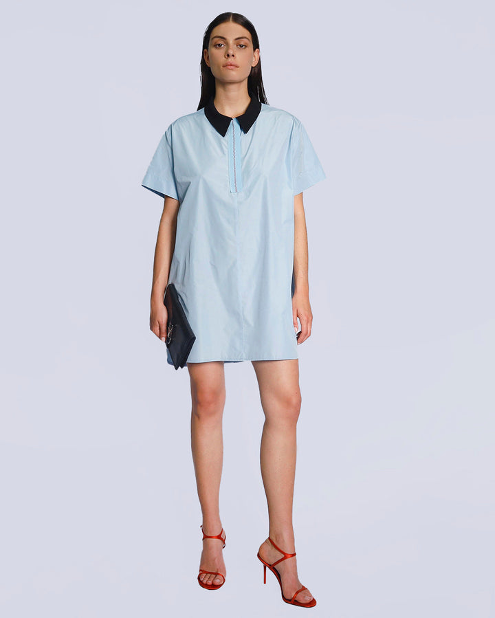 Maison Marie Saint Pierre | Dress | KATIBA | Light Blue | Black