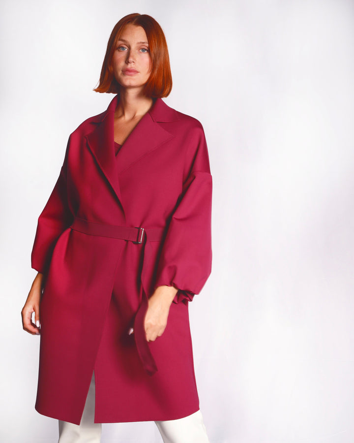 Pegasi Coat | Aubergine