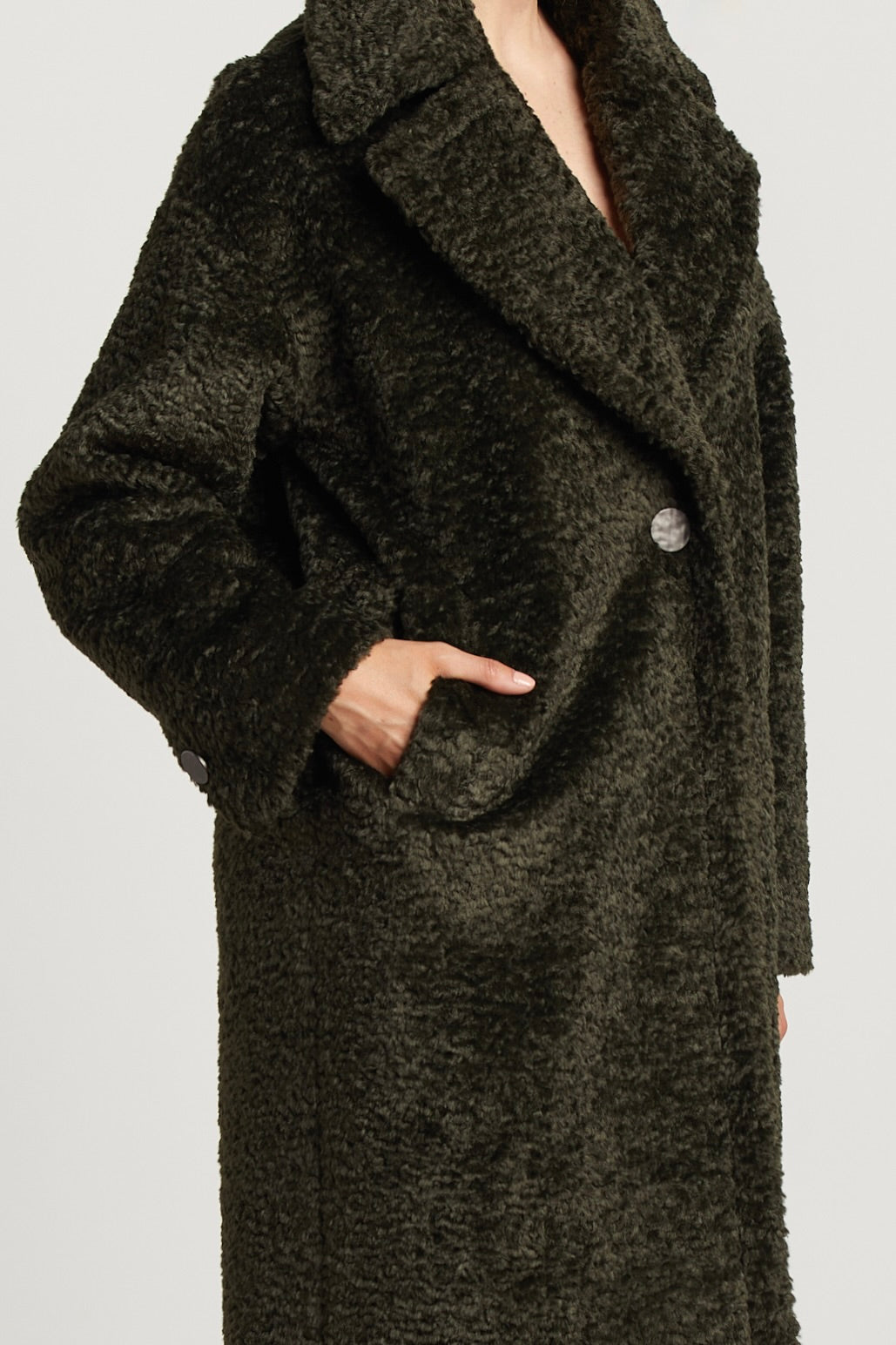 Polly Long Faux Fur Coat