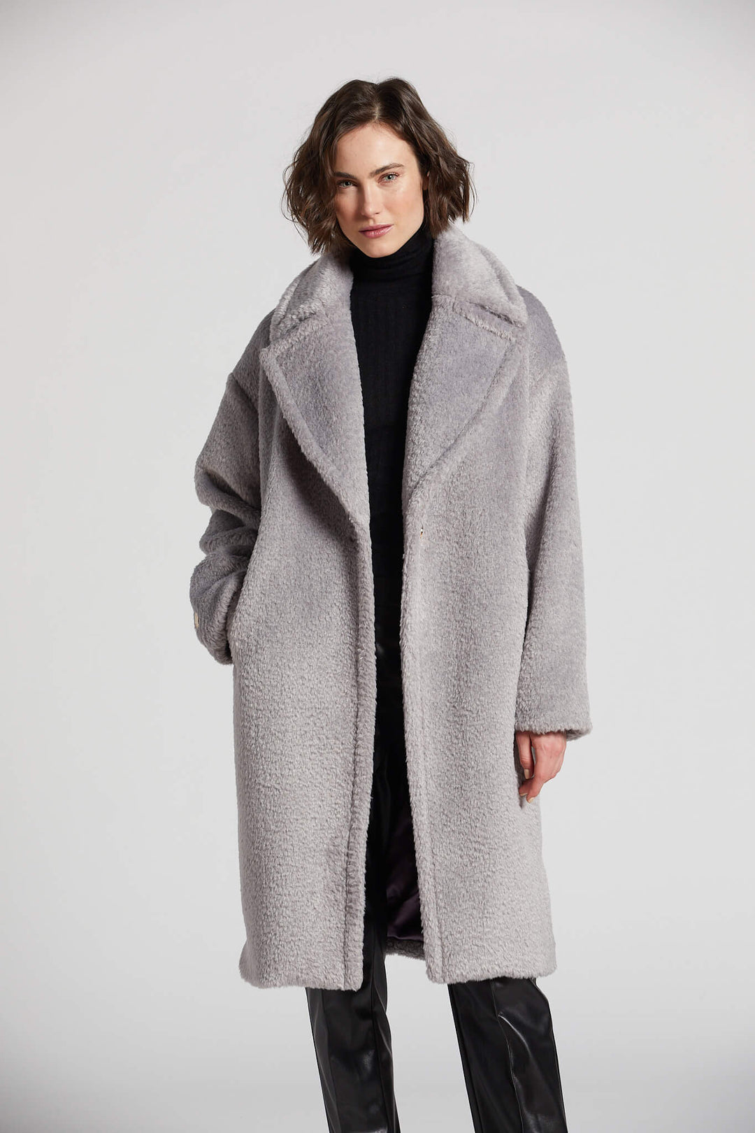 Polly Long Faux Fur Coat