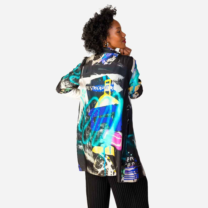 Pam Pam Reversible Silk Jacket