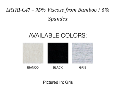 Bamboo Ruched Ls Vee