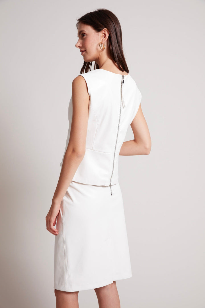 Reese vegan leather pencil skirt