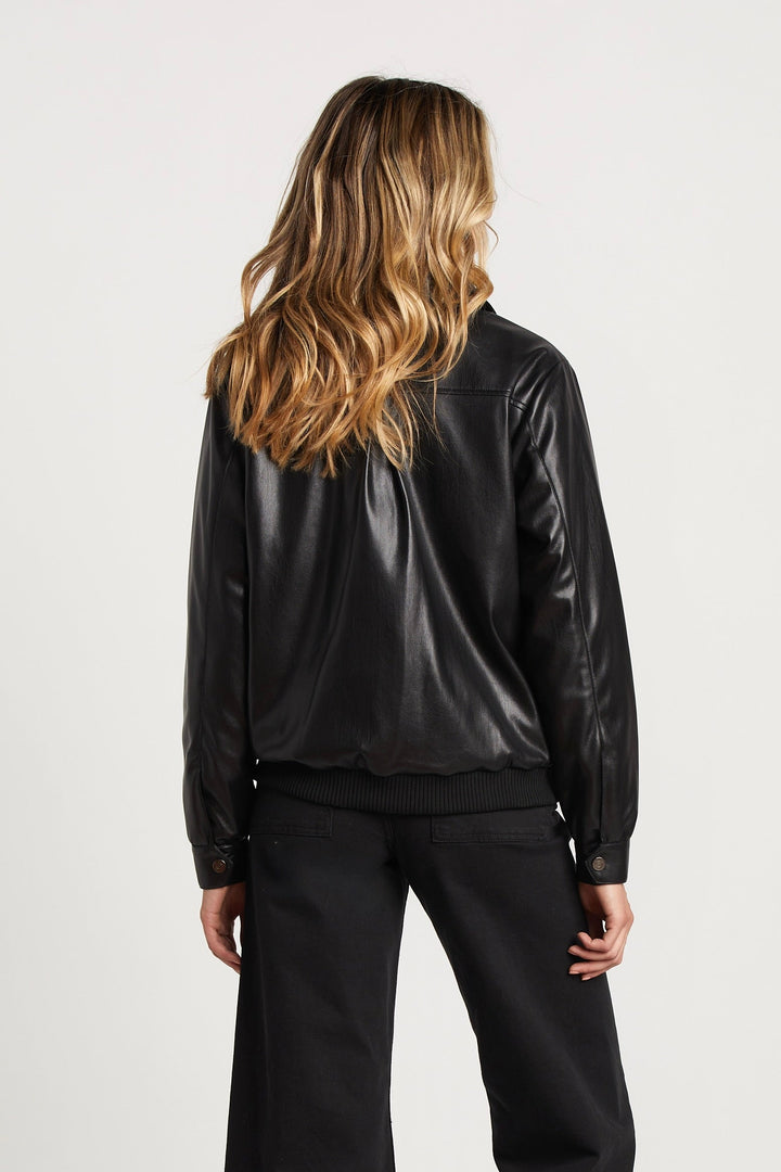 Sam Vegan Leather Jacket