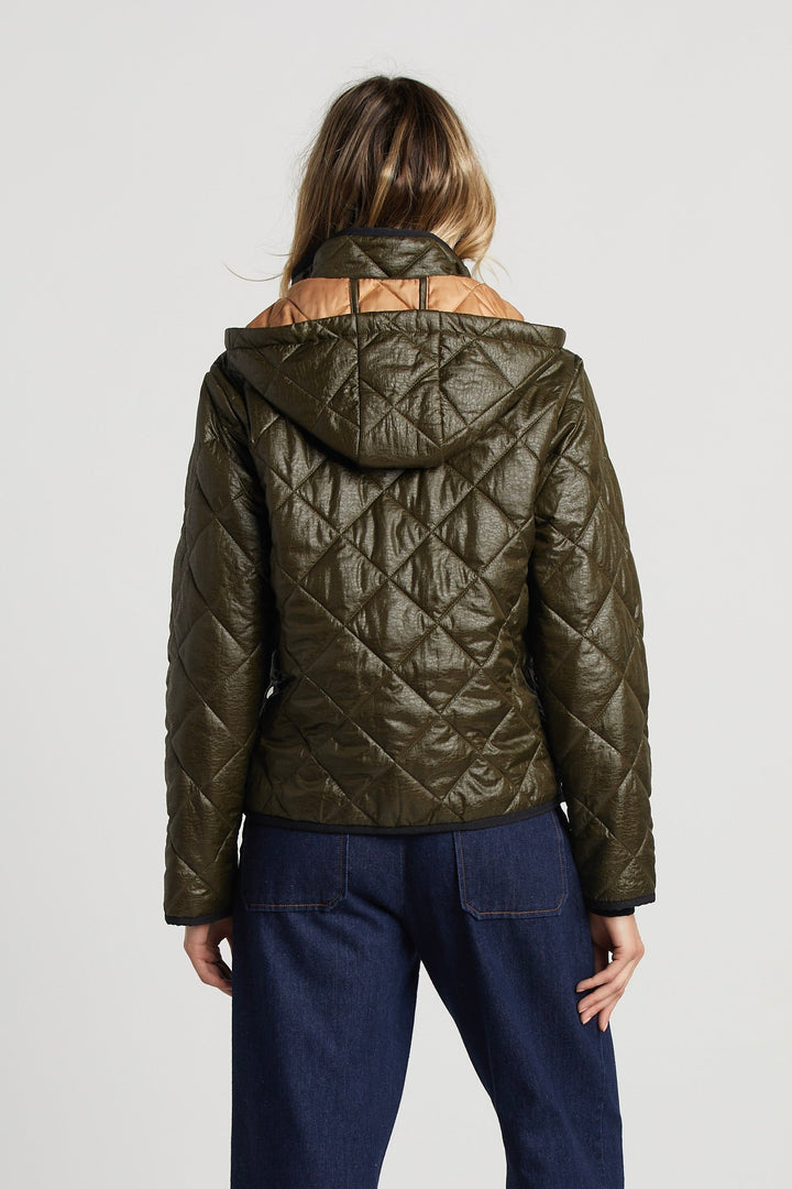 Shelby Short Quilted Hooded Jacket