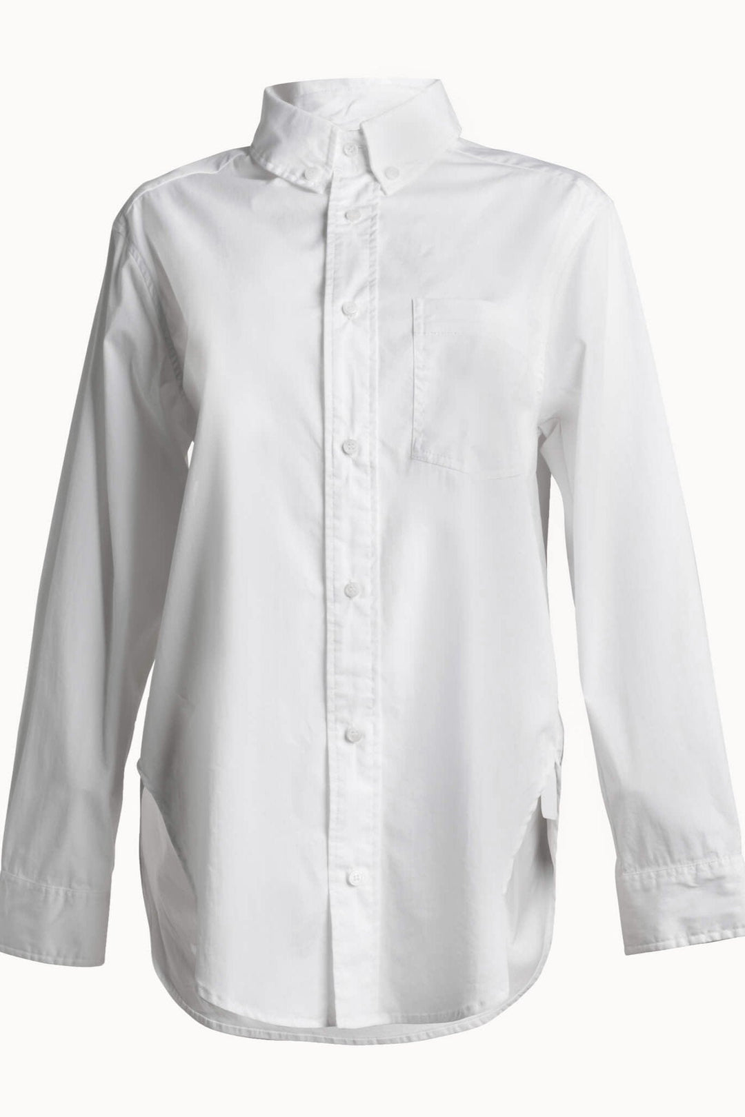 Kean Boyfriend Solid Button Down Shirt