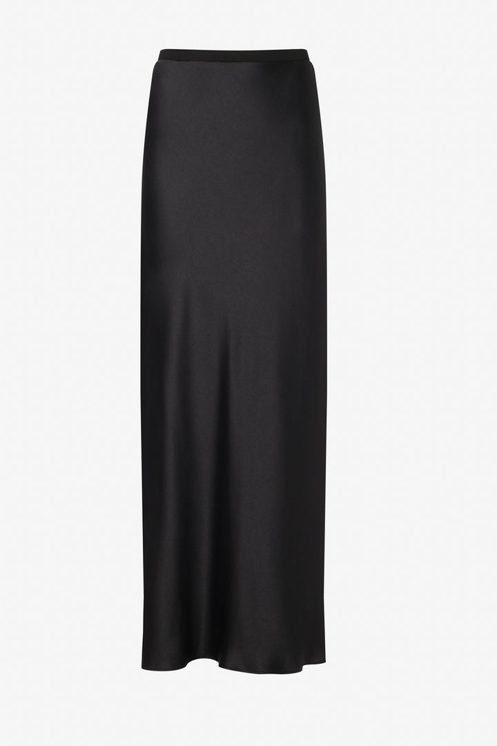 Satin slip skirt