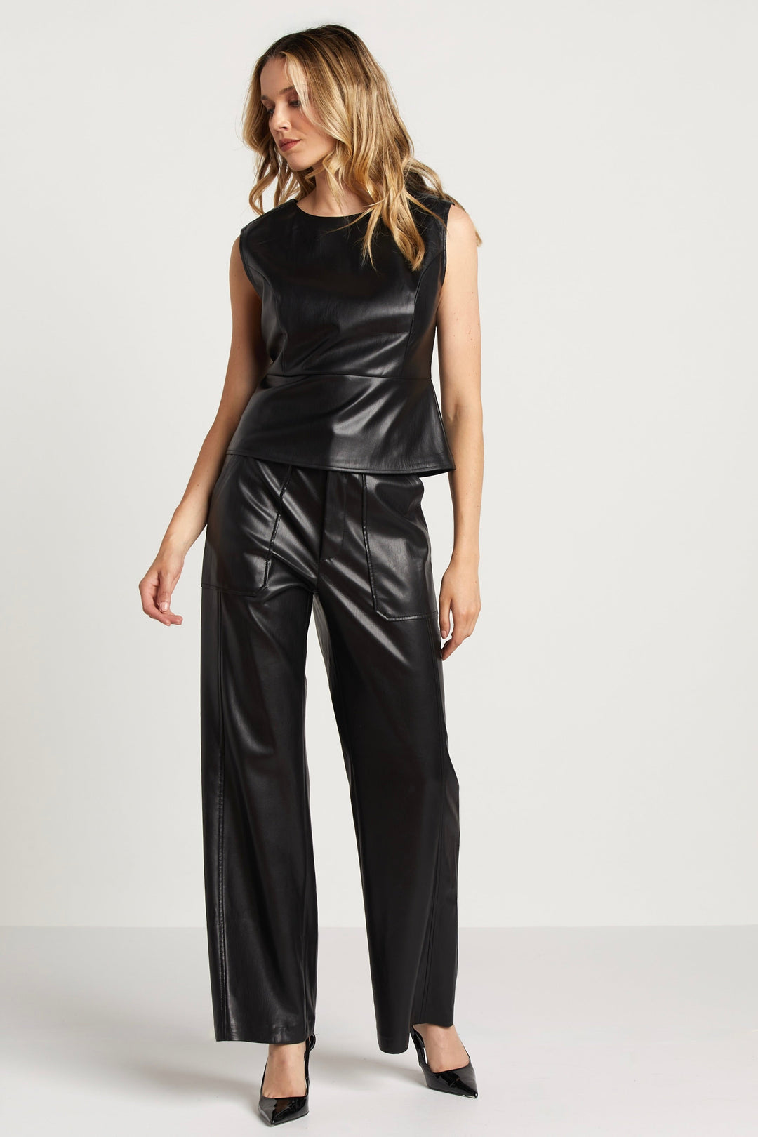 Spencer Vegan Leather Pant