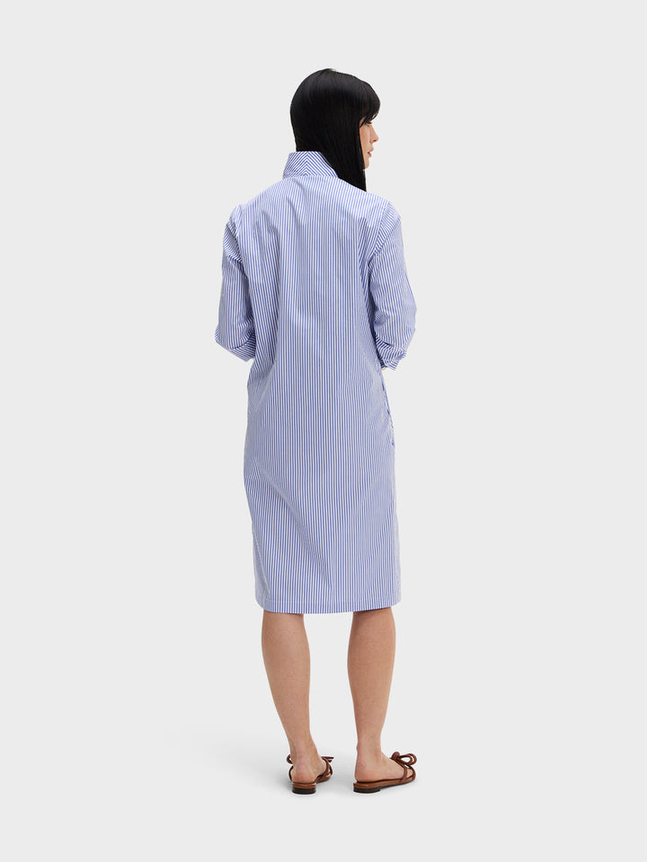 SHIRT DRESS: BOYFRIEND BLUE