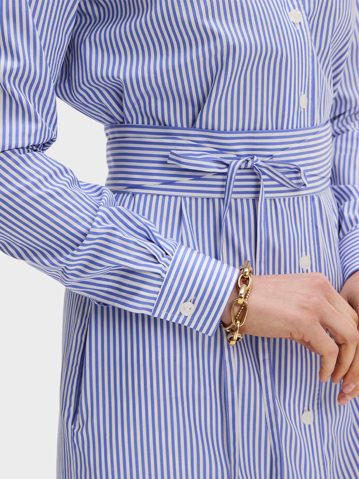 SHIRT DRESS: BOYFRIEND BLUE