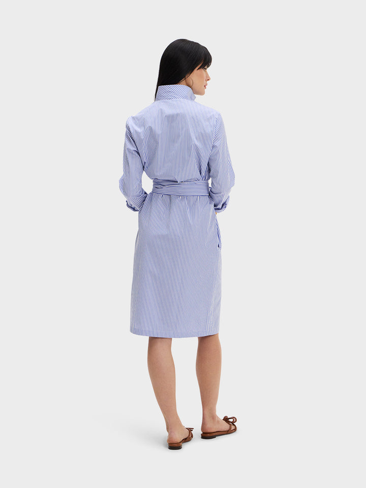 SHIRT DRESS: BOYFRIEND BLUE