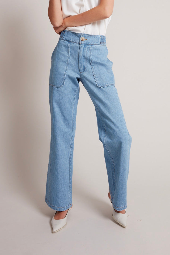 Spencer mid waist denim pant