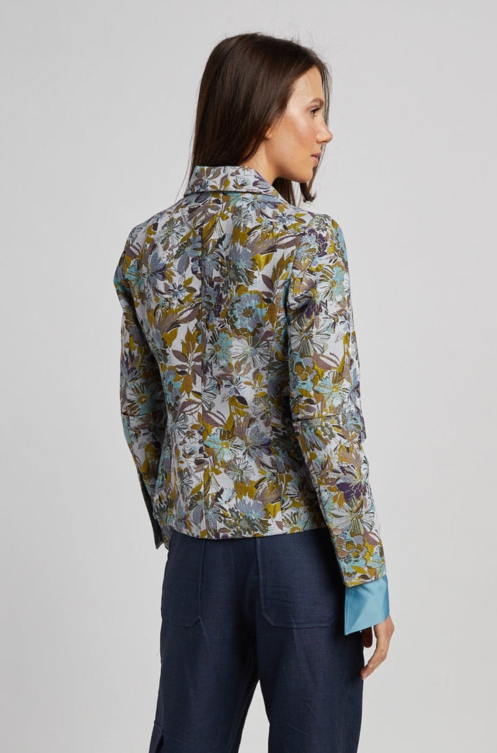 Taylor Double Breasted Floral Blazer