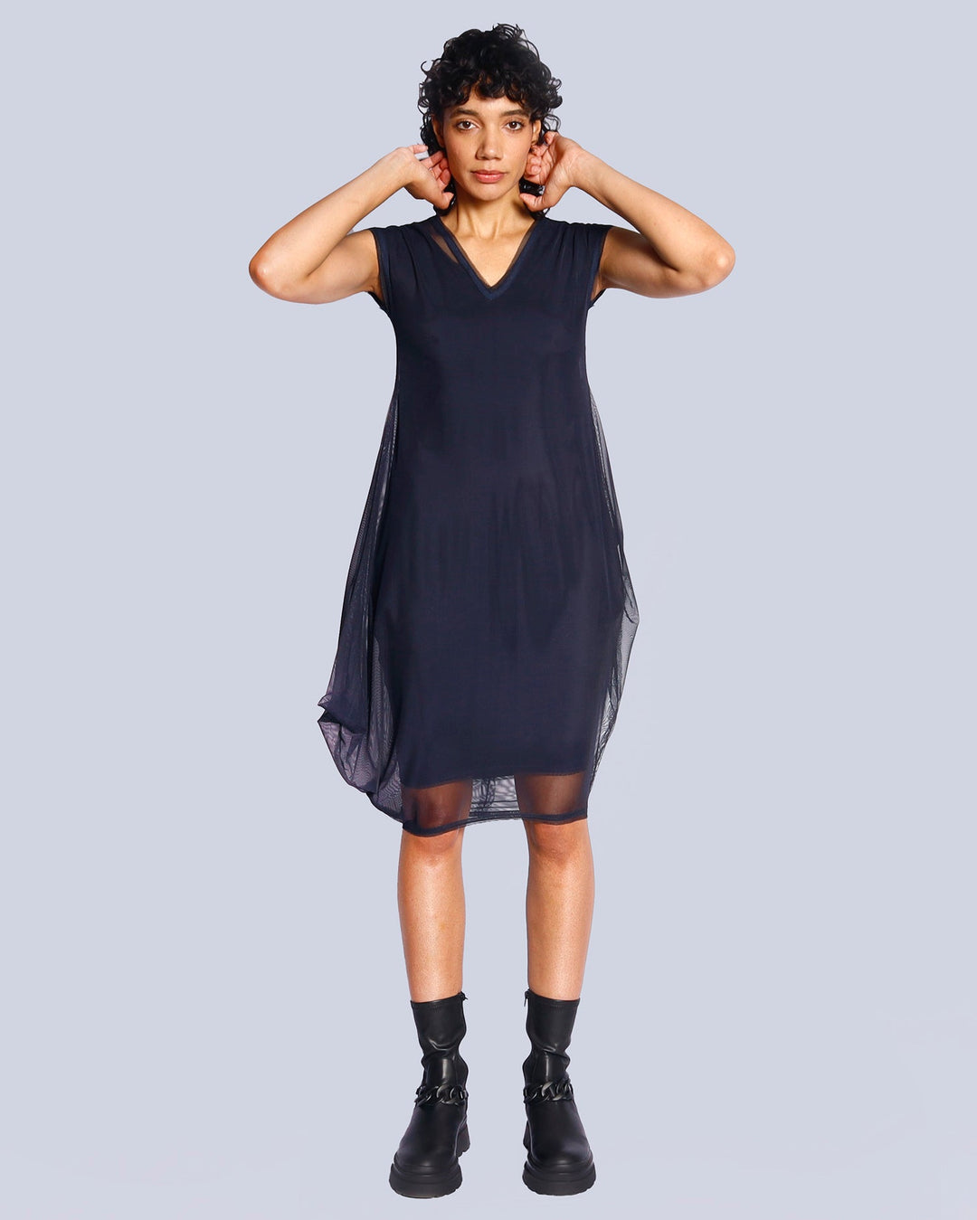Dress TEHANI | Deep Blue | Maison Marie Saint Pierre