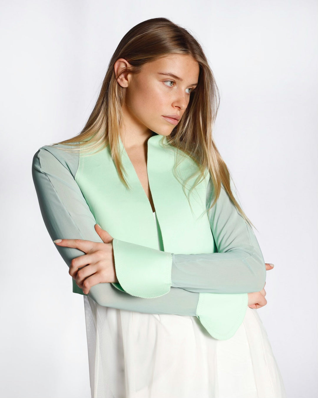 Jacket VENISE2 | Mint | Maison Marie Saint Pierre