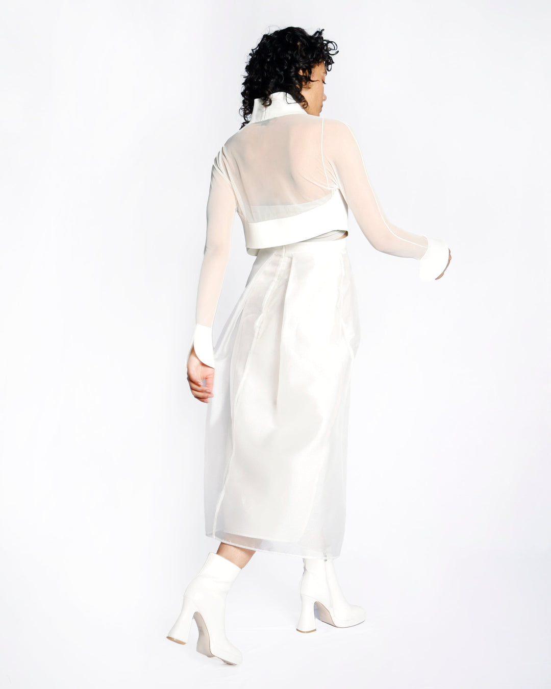 Jacket VENISE2 | White | Maison Marie Saint Pierre