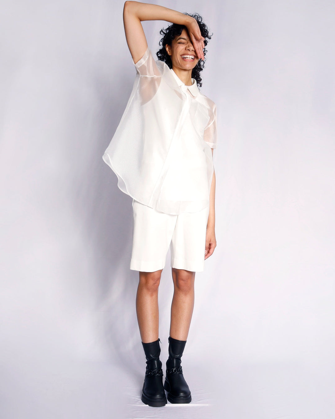 Shirt ZODILA2 | White | Maison Marie Saint Pierre