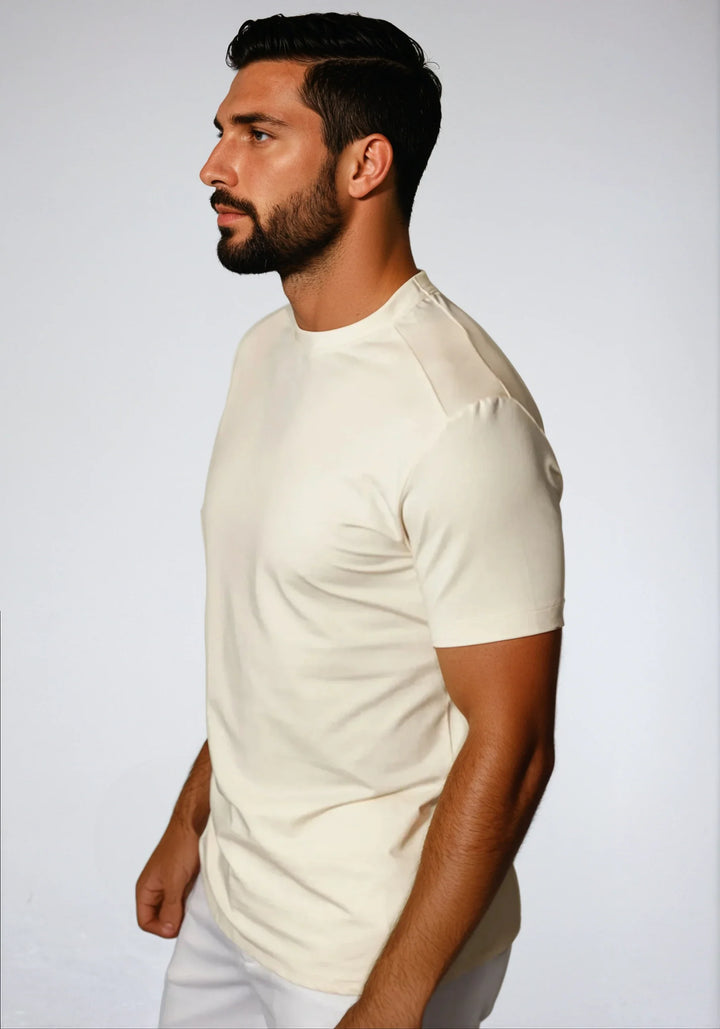 Buki + CINQO Crew Neck T-Shirt Maize
