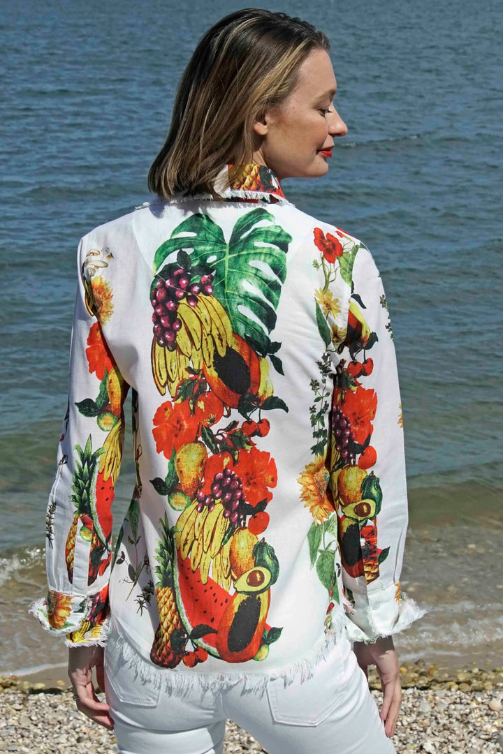 Cape Cod Tunic Sunflower Print