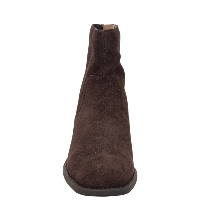 OTBT - HOMESTEAD in COFFEE Heeled Ankle Boots