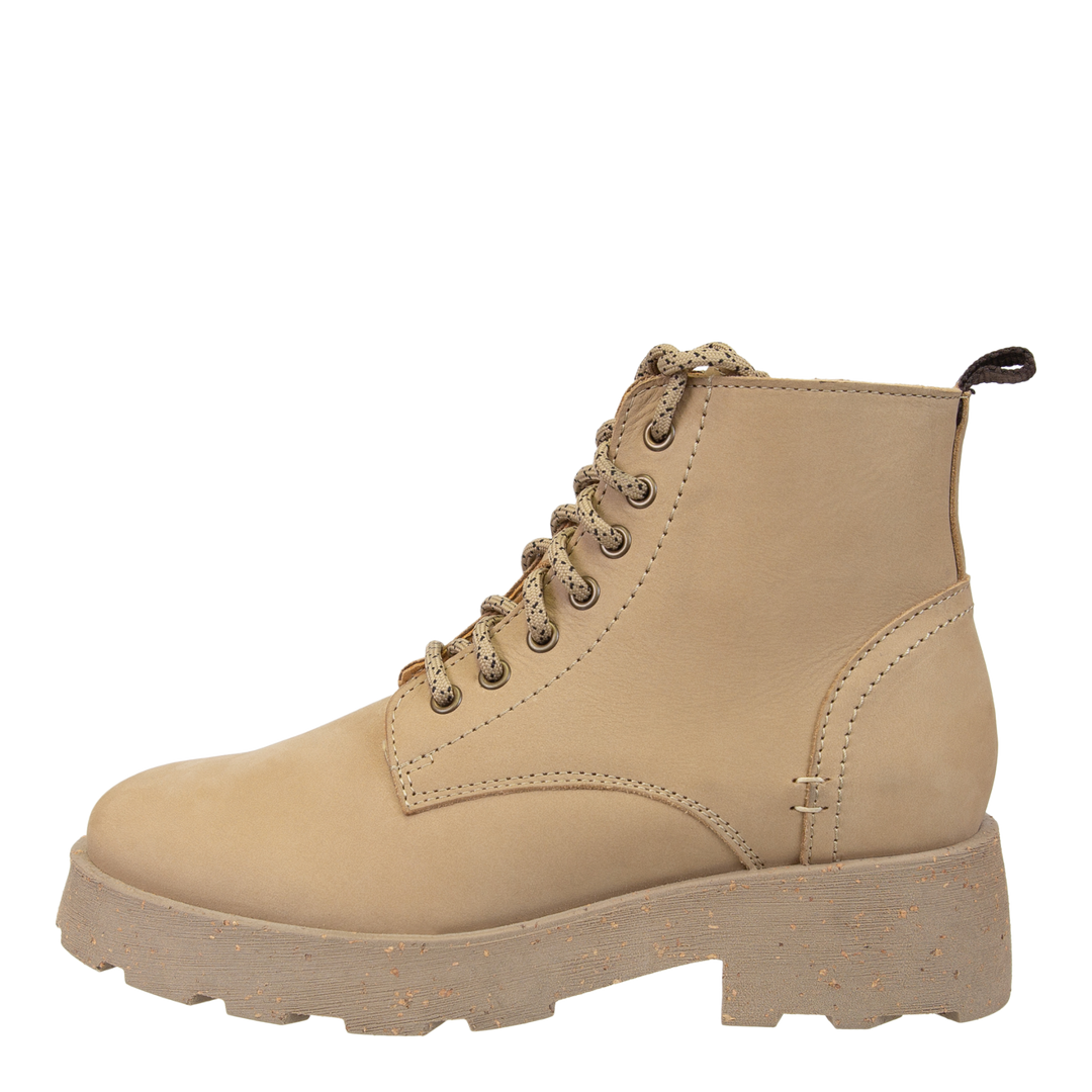 OTBT - IMMERSE in BEIGE Heeled Cold Weather Boots