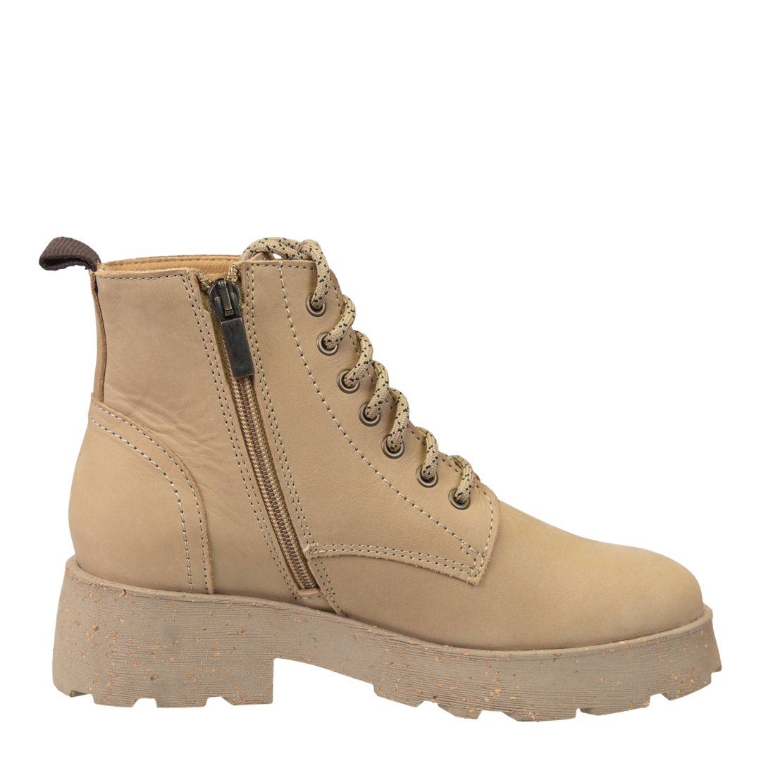 OTBT - IMMERSE in BEIGE Heeled Cold Weather Boots