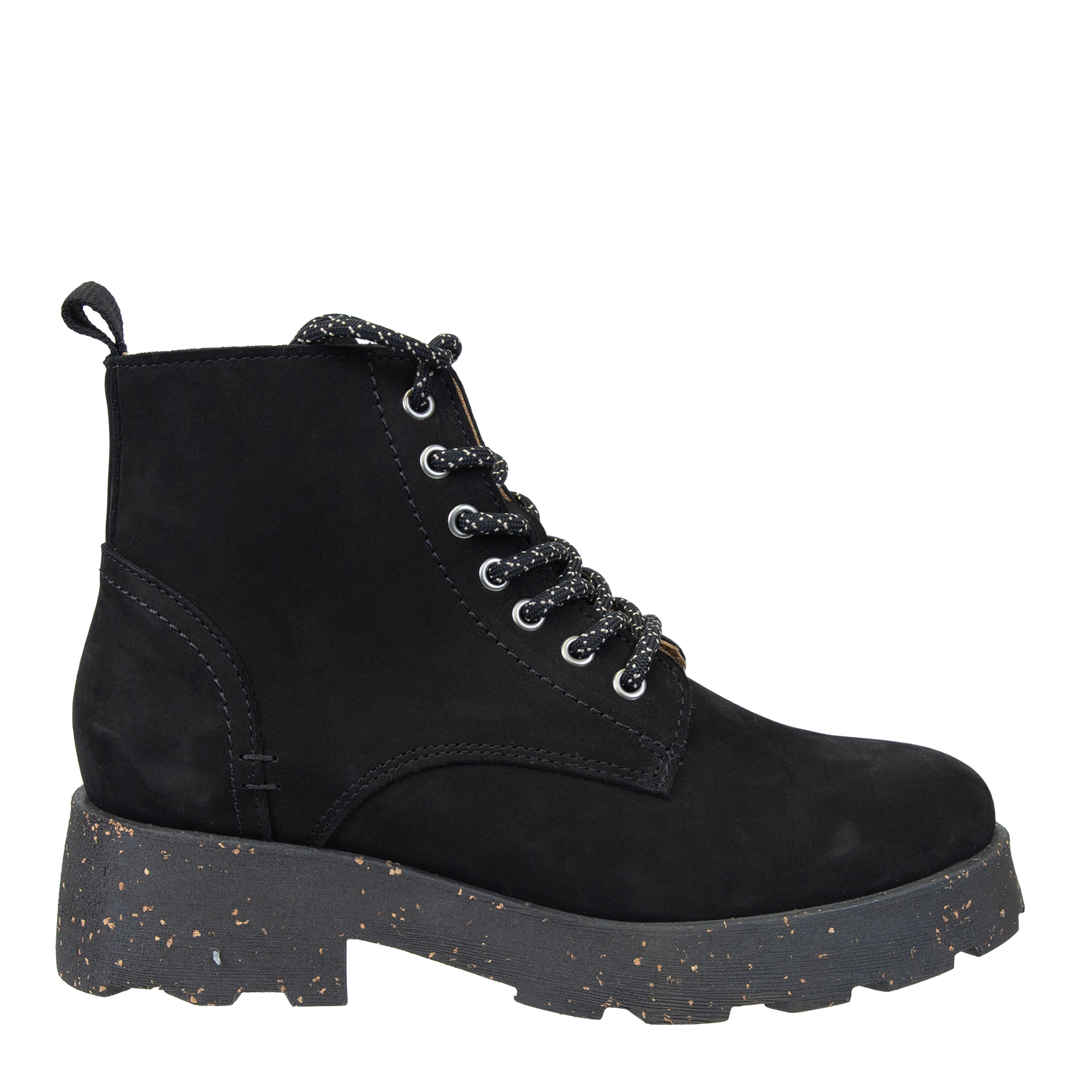 OTBT - IMMERSE in BLACK Heeled Cold Weather Boots