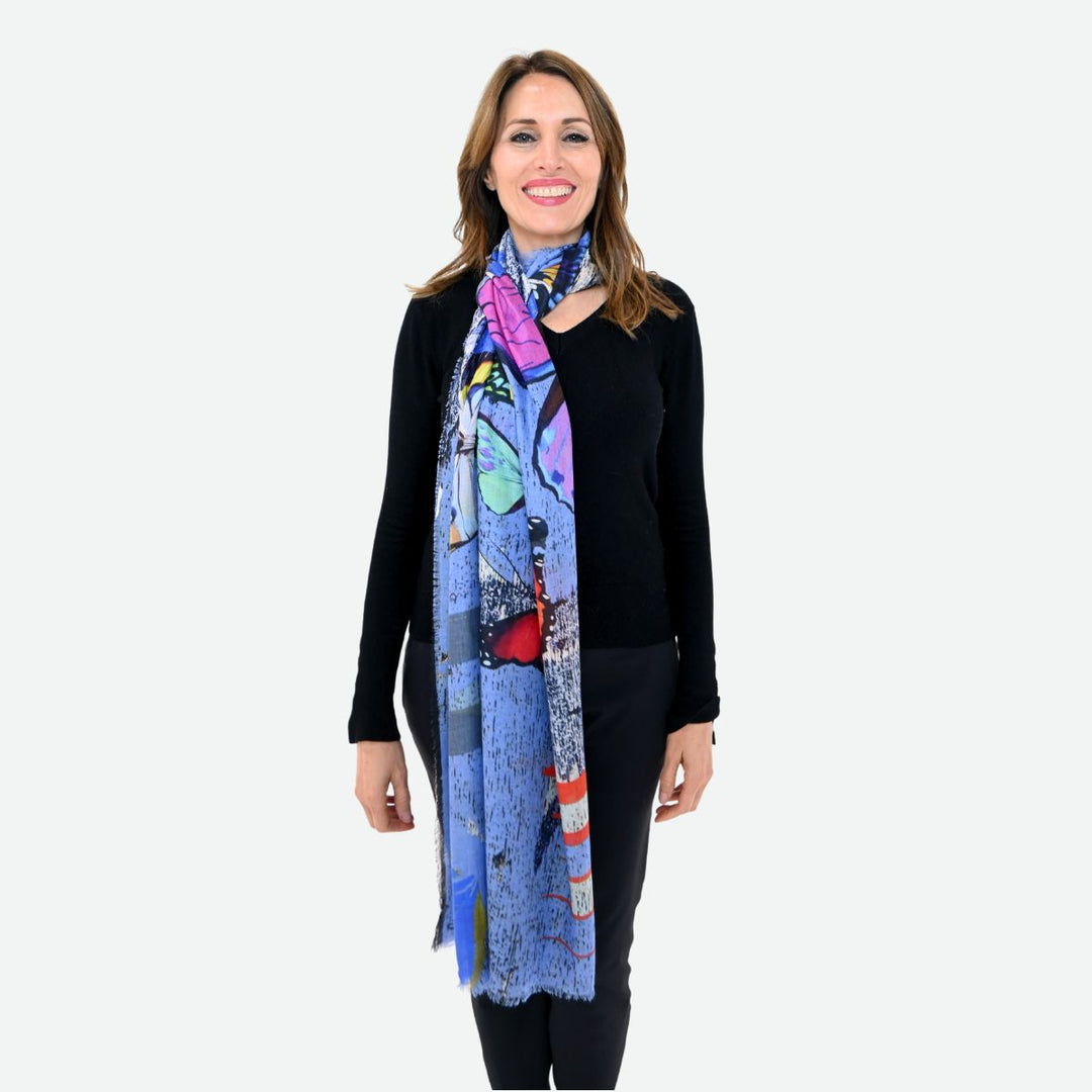 NEW - Monarch Silk Blend Scarf