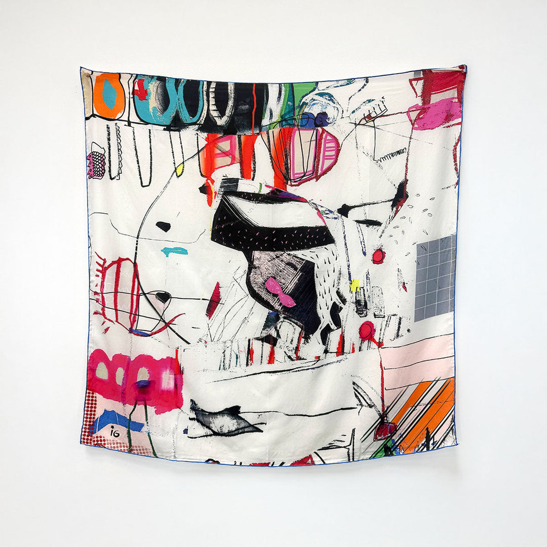 Prism Silk Cotton Scarf
