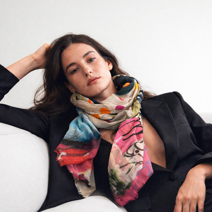 Moments Silk Scarf