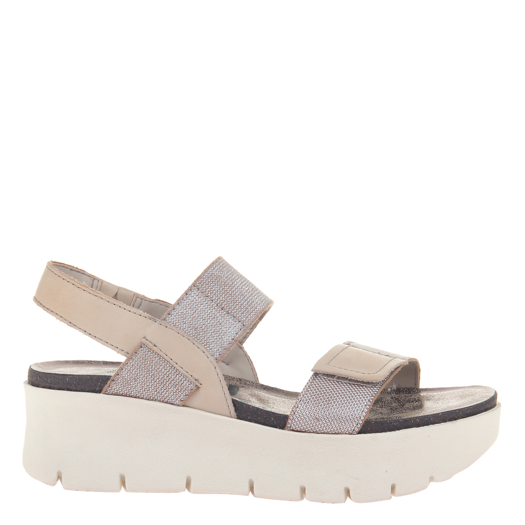 OTBT - NOVA in SILVER Platform Sandals