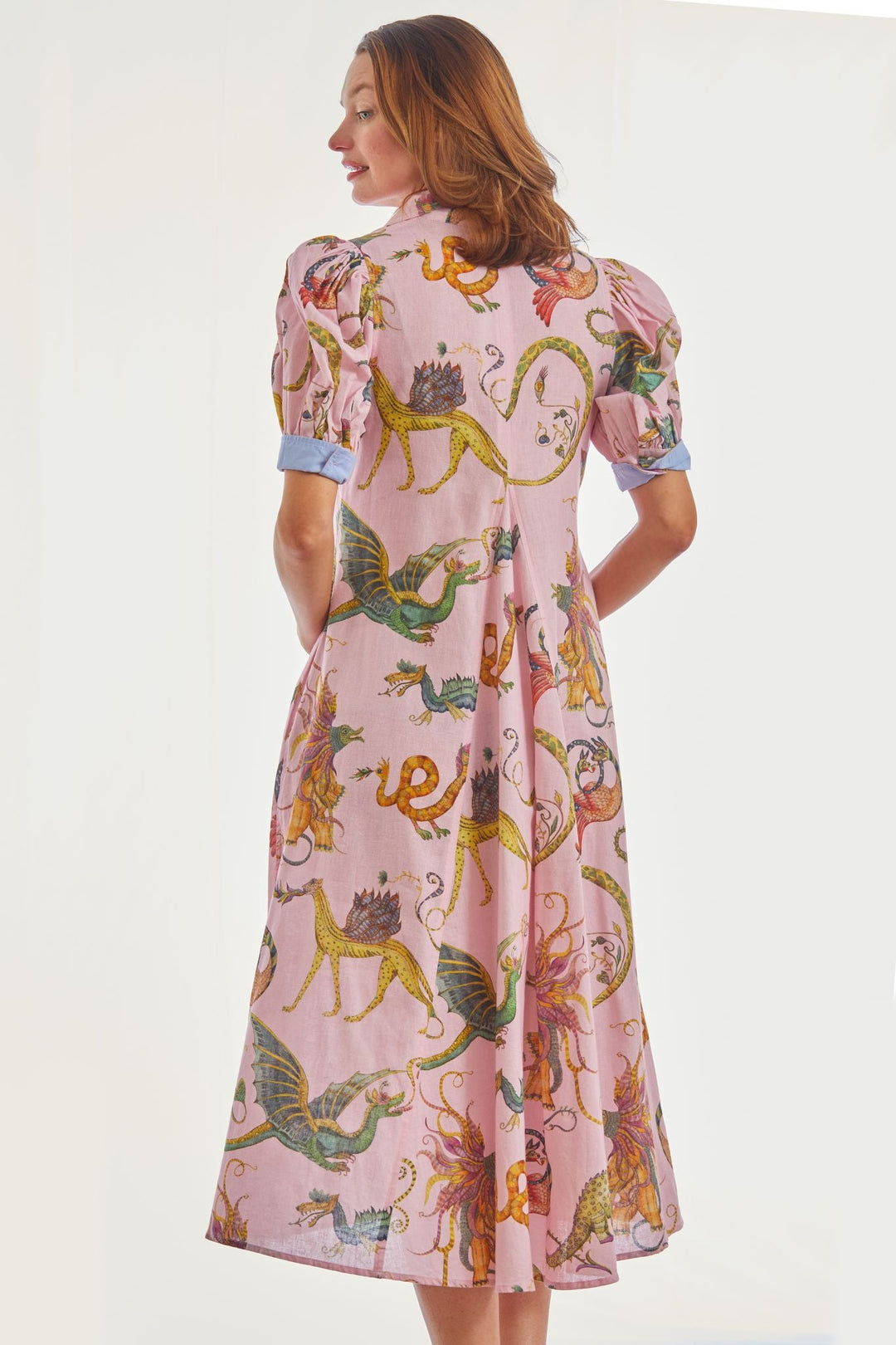 Montauk Dress Mythical creatures pink ground