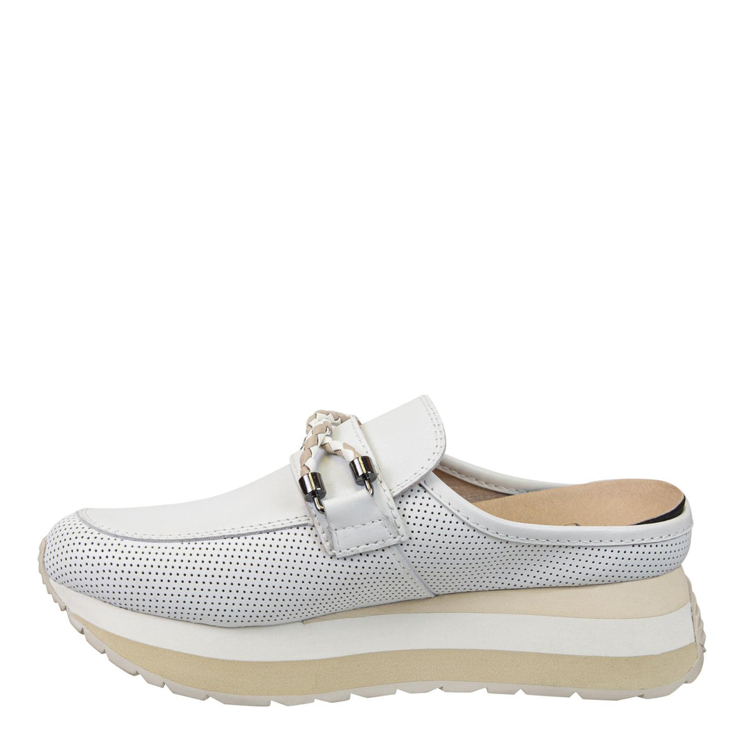 NAKED FEET - POLO in WHITE Platform Sneakers