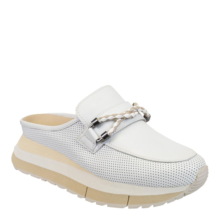 NAKED FEET - POLO in WHITE Platform Sneakers